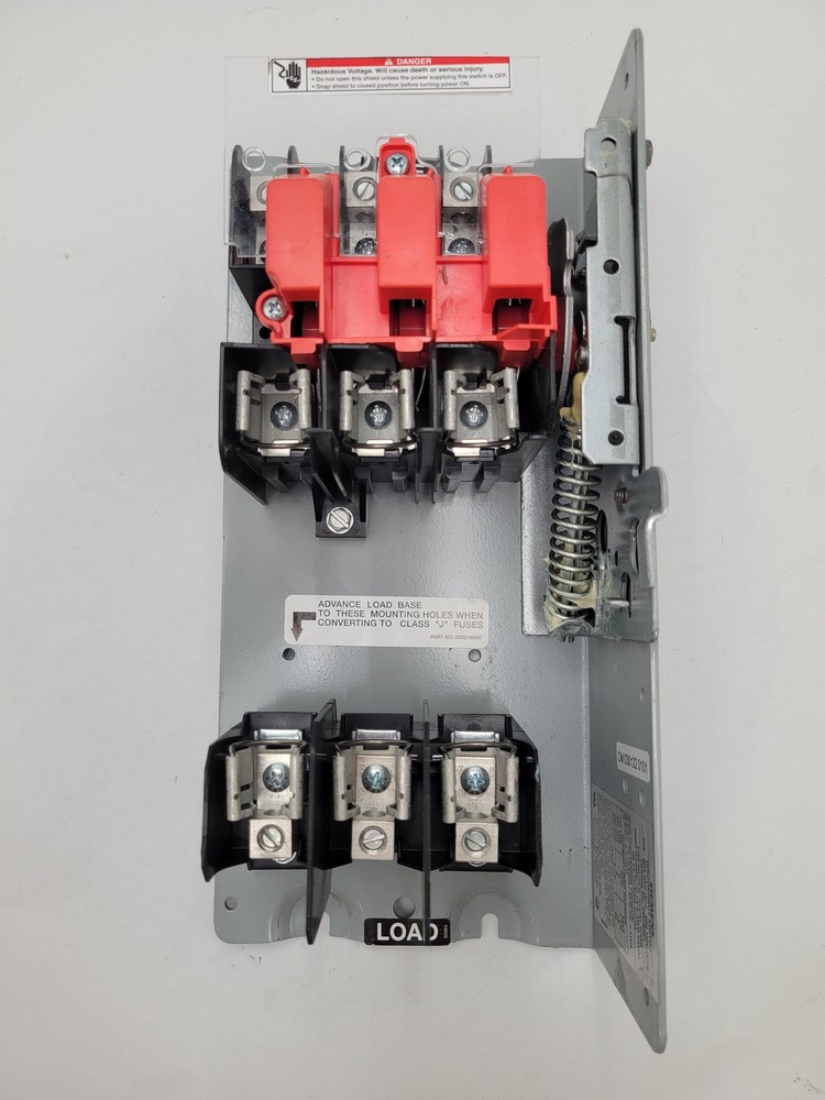 Siemens VBFS361 Panel Mounted Disconnect Switch 3P 30A 600V