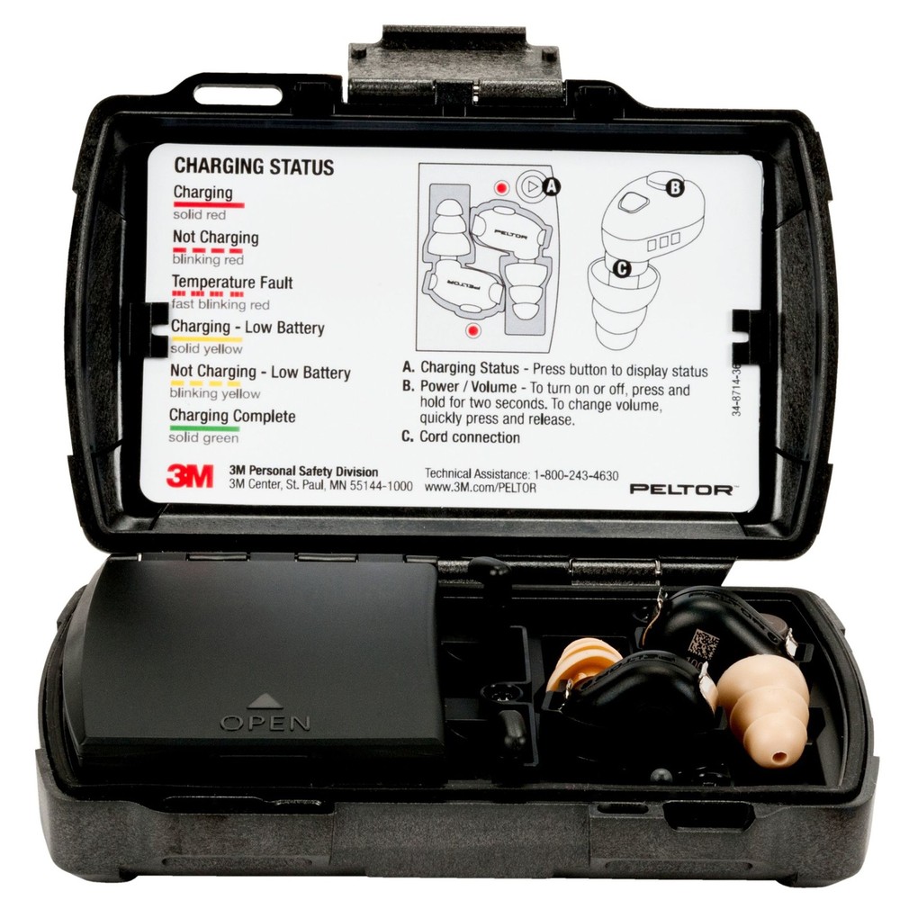 Peltor Tactical Earplug Replacement Case, 100/CS TEP-100C