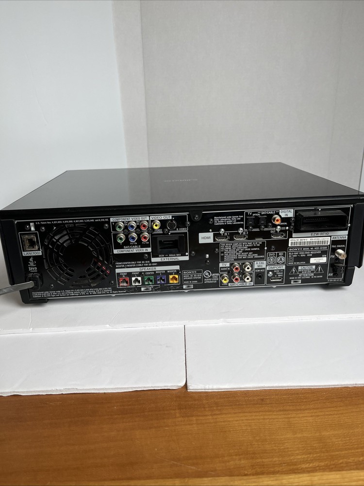 Sony S-Master Digital Amplifier HCD-IS1000 Blu-Ray Player - UNTESTED May Work