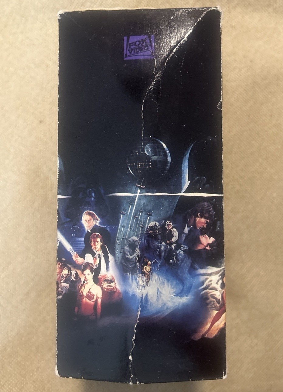 Vintage Original Star Wars Trilogy Box Set VHS 1988