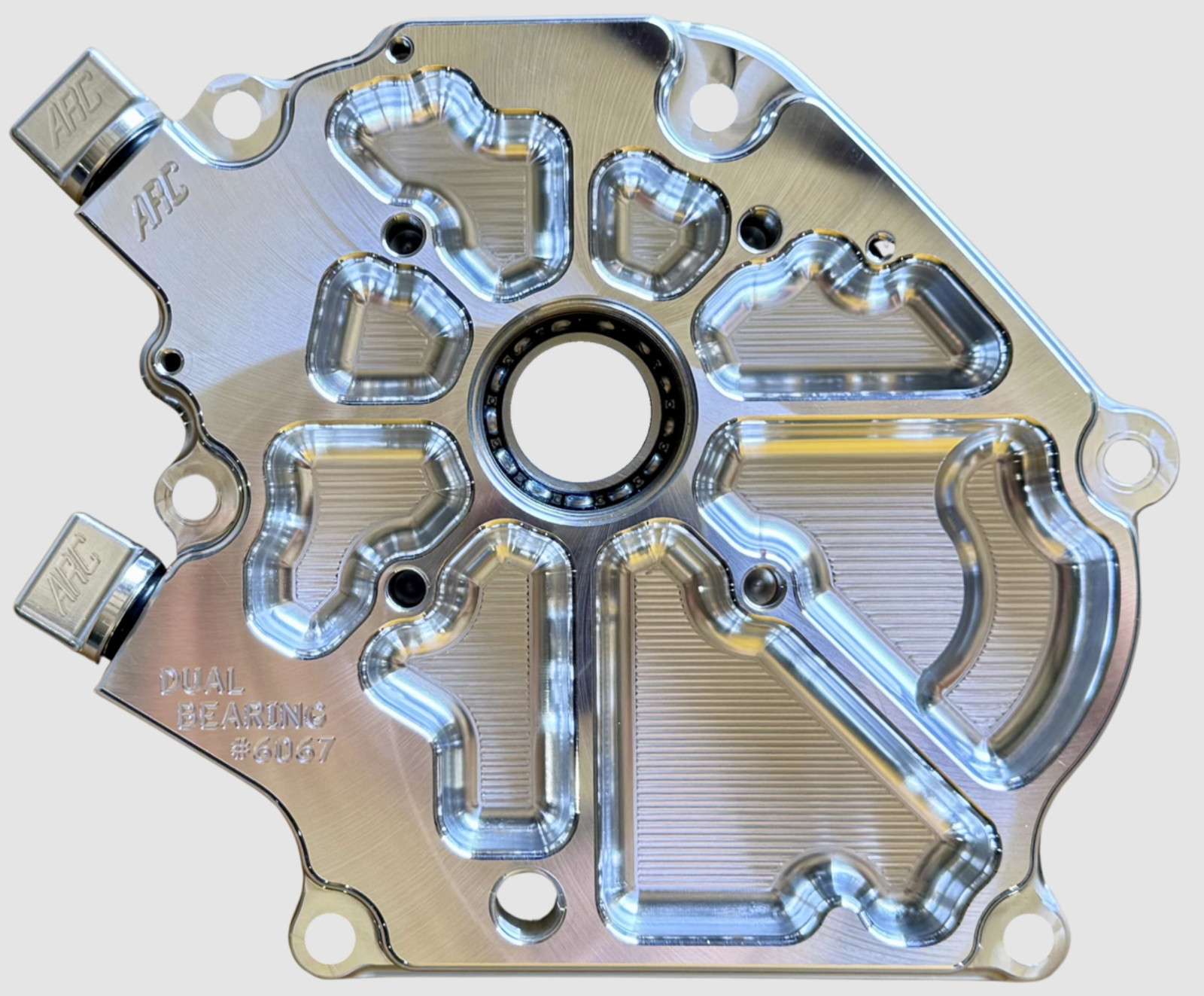 ARC 6067 Billet Side Cover: GX200, Clone, 212 Hemi, 224 Predator, Tillotson