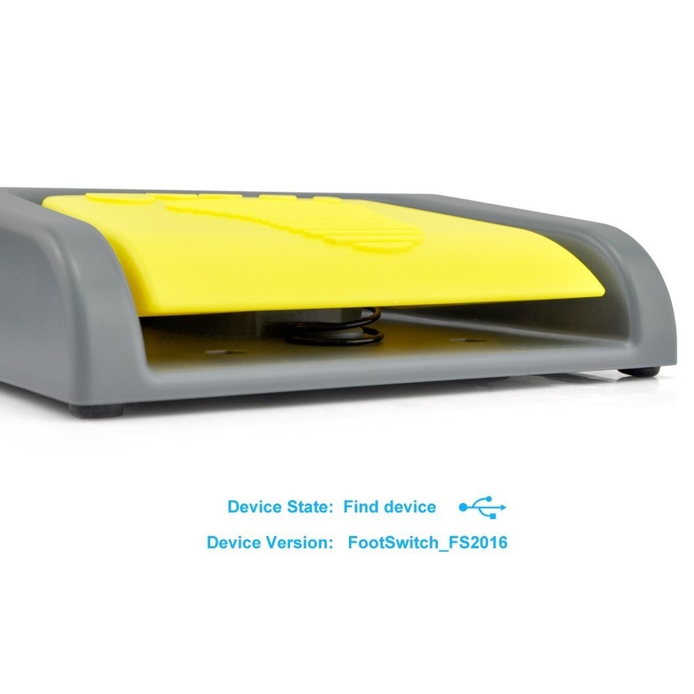 Mechanical USB Foot Switch with Custom Key Functionality for Ergonomic Control