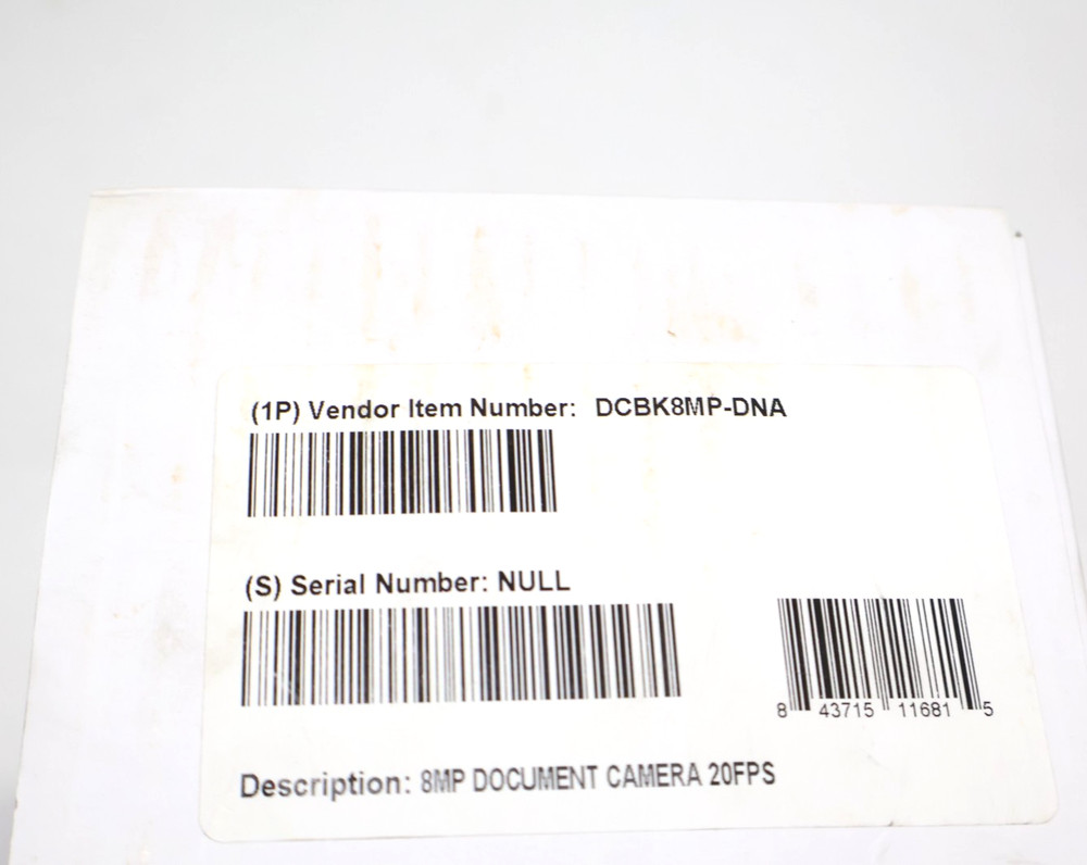 Y913AF Standard Version 8MP A3/A4 Document Camera 20FPS