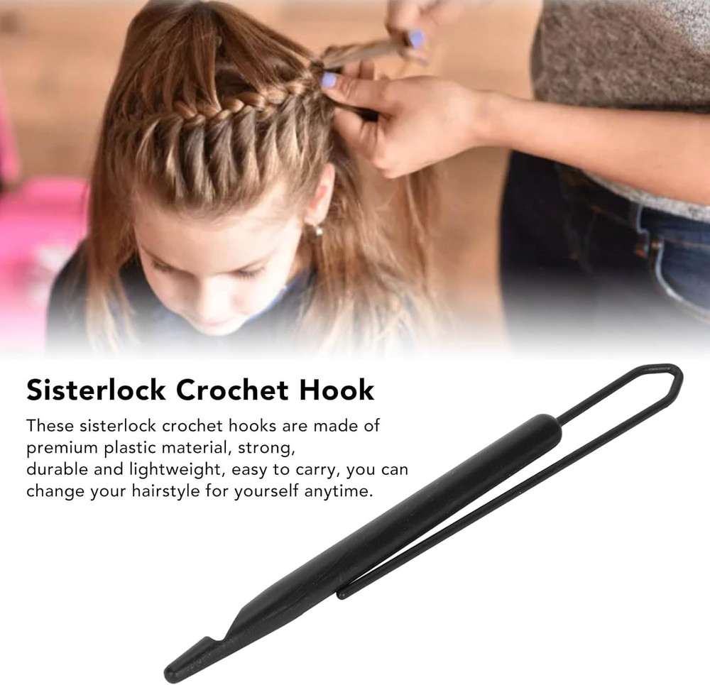 2PCS Dreadlock Crochet Hook, Dual End Dreadlock Interlocking Tool, Sisterlock...