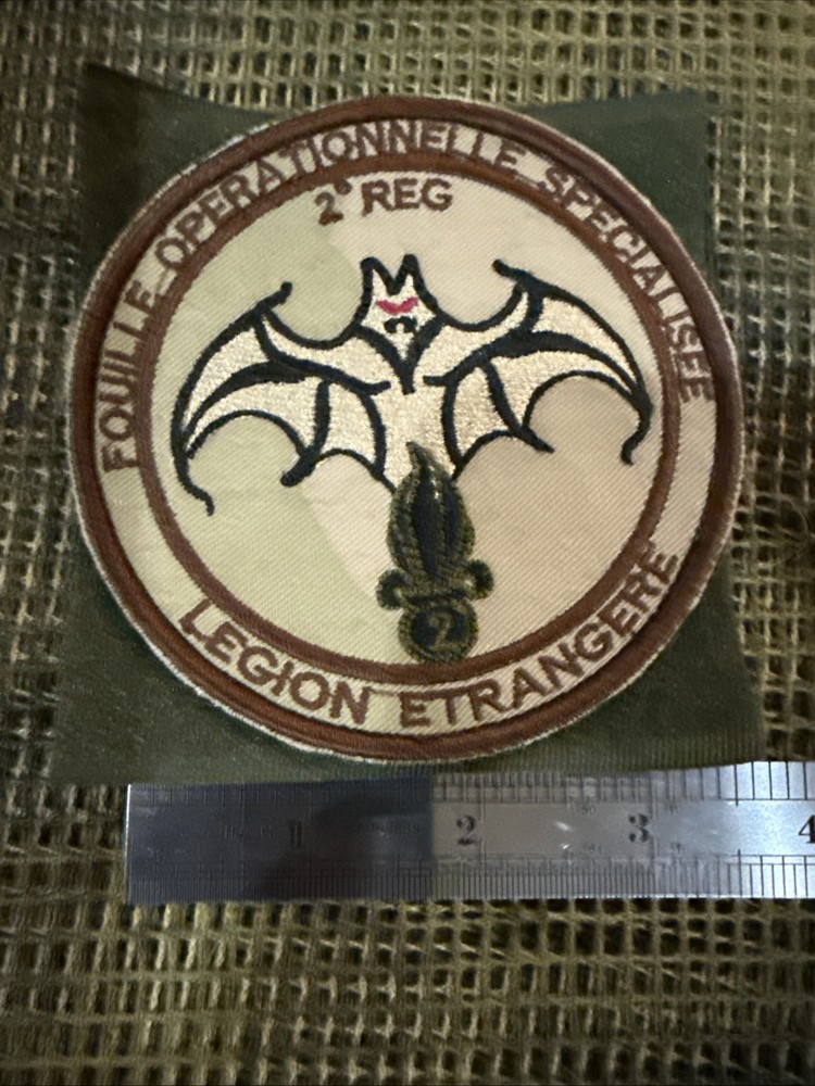 French Foreign Legion 2 Reg Patch Commando Group Patch -engineers
