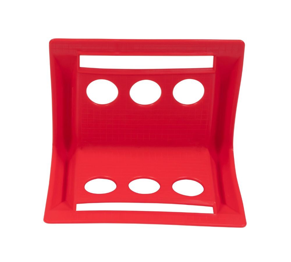120Pc Red 4"x6" Flatbed Edge Protectors w/ Carrying Case Strap Corner Protector