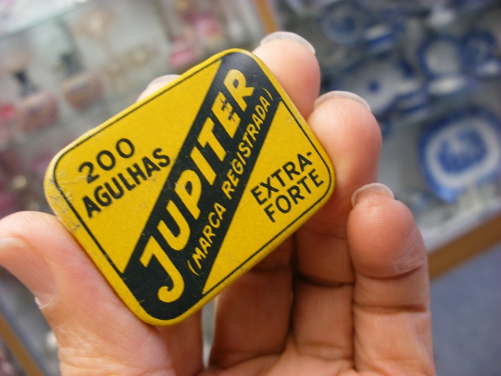 Phonograph Gramophone - Needle Tin - 200 Jupiter Para Obter OS - Empty