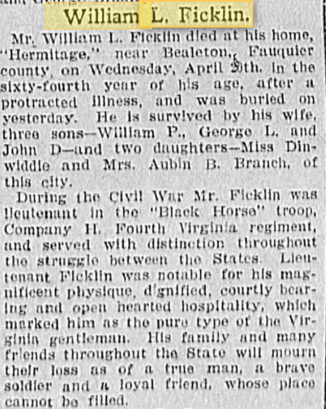 Rare Identified Black Horse Cavalry (4th VA Cav.) Officer Ambrotype/ Confederate