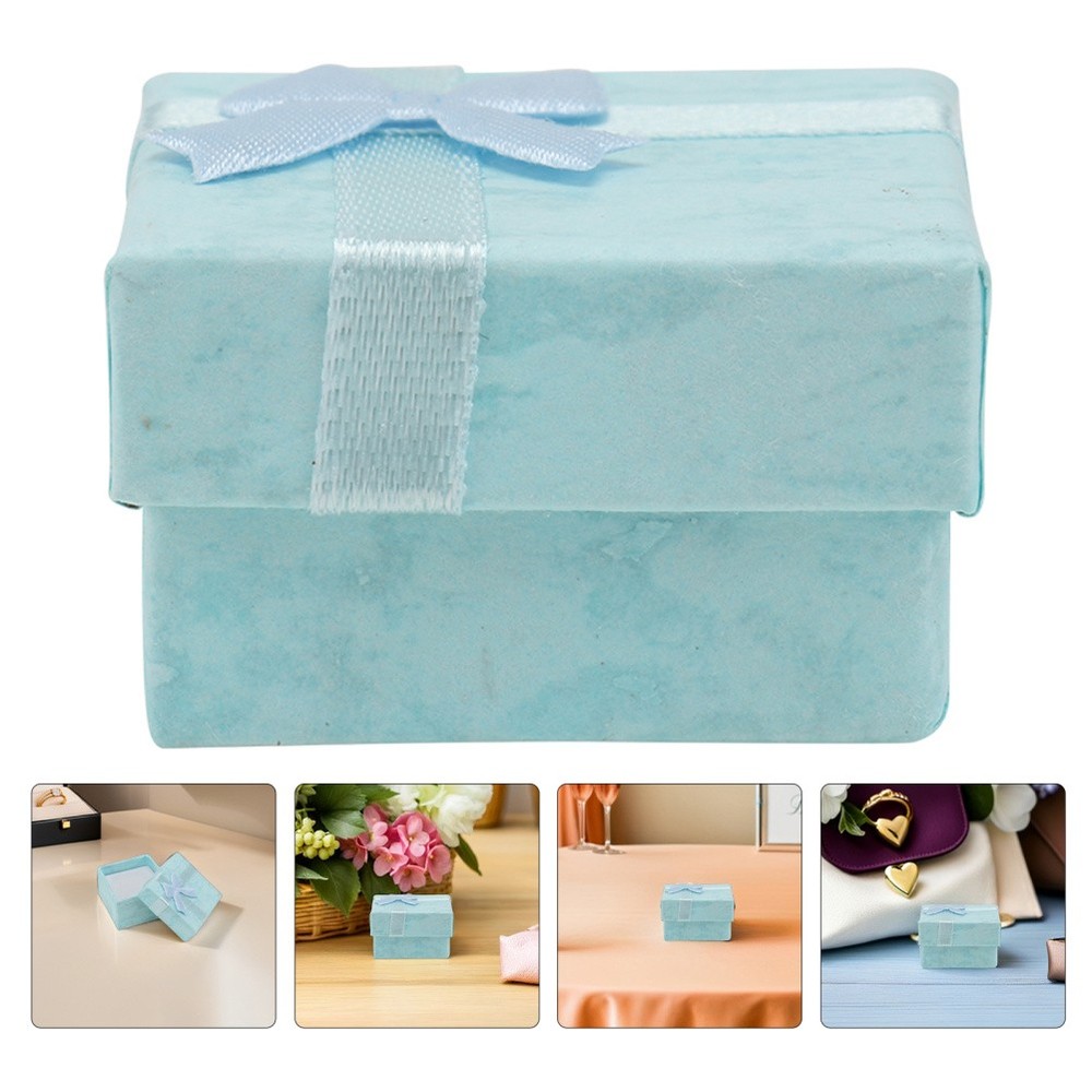 20 Pcs Decorative Packaging Boxes Square for Cardboard
