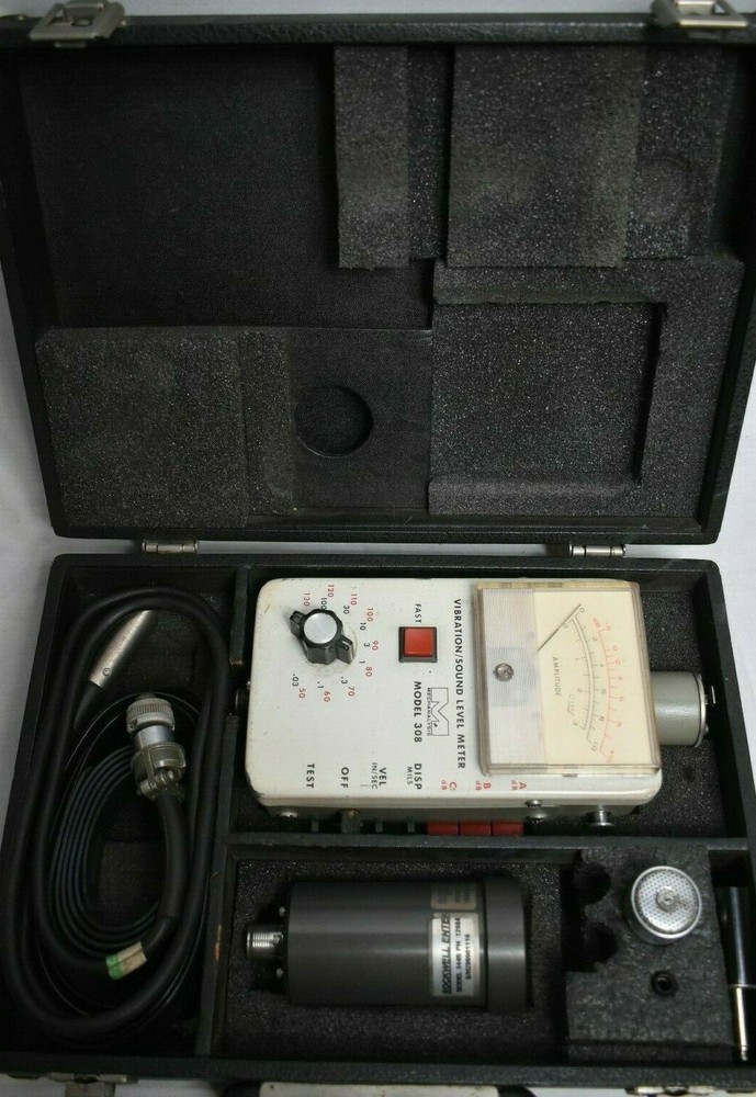 IRD Mechanalysis Model 308 Vibration/Sound Level Meter [Ref B]