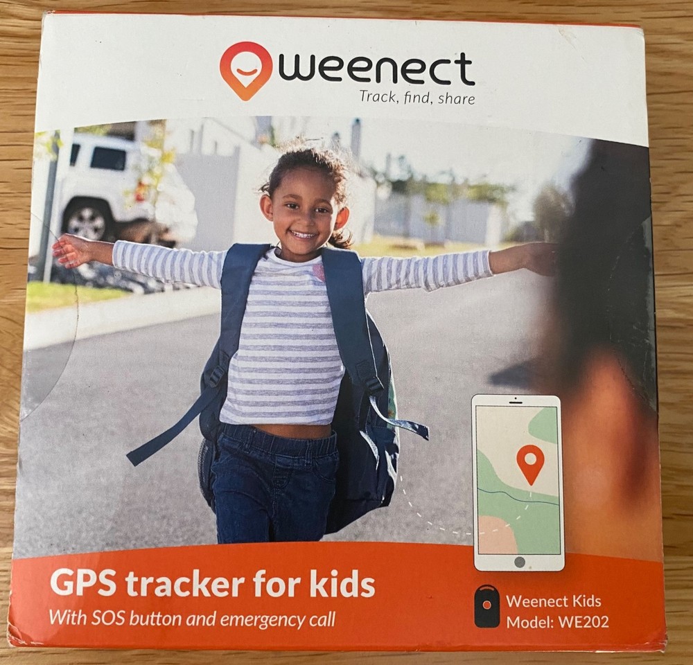 Weenect GPS Tracker For Kids WE202 New Sealed Packaging