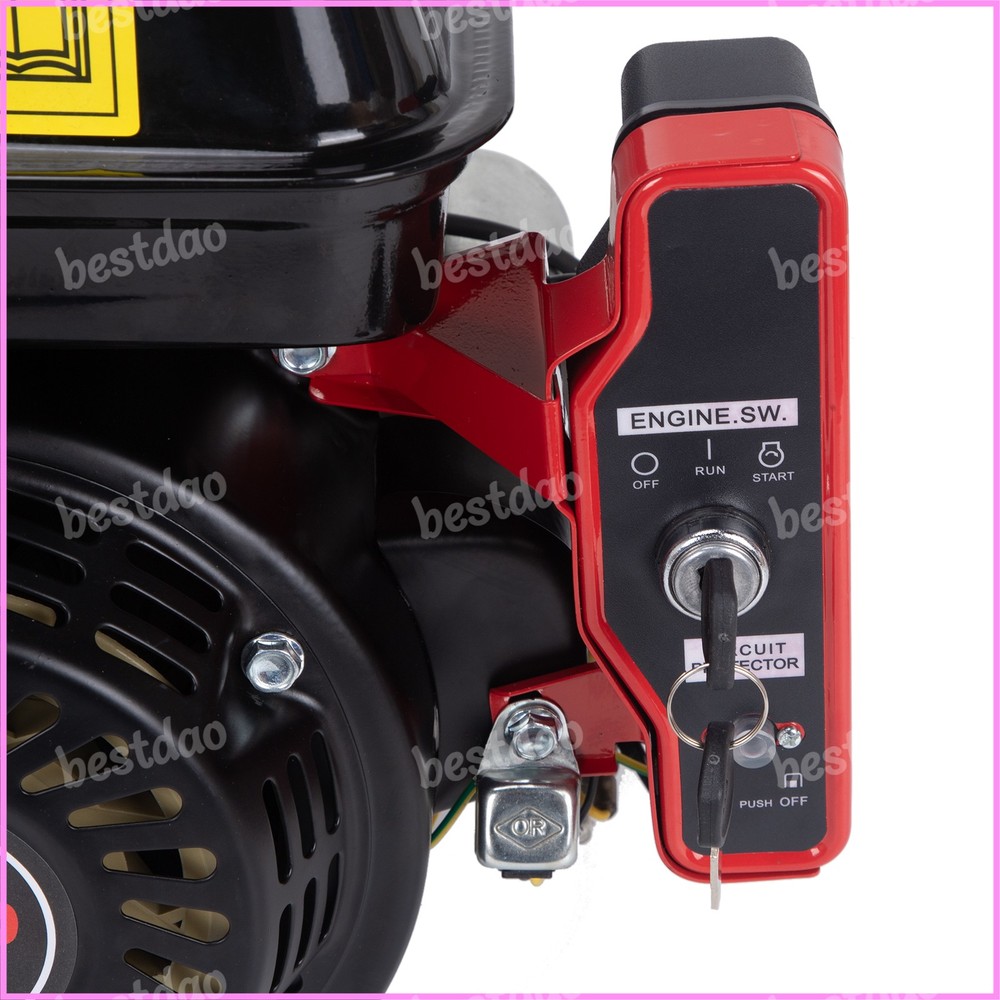 212CC Electric Start Horizontal Engine 4-Stroke 7.5HP Go Kart Gas Engine