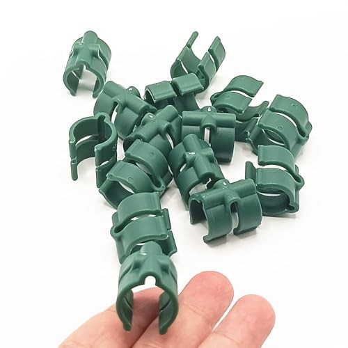 16PCS Greenhouse Shelf Clip Buckles for 0.63 Inch Tube