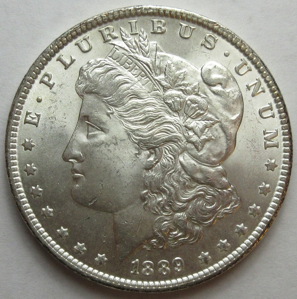 1889 Silver Morgan Dollar -Choice UNC- (#13e)
