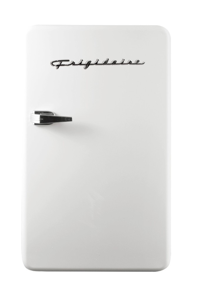 Frigidaire, 3.2 Cu. Ft. Retro Compact Refrigerator, White