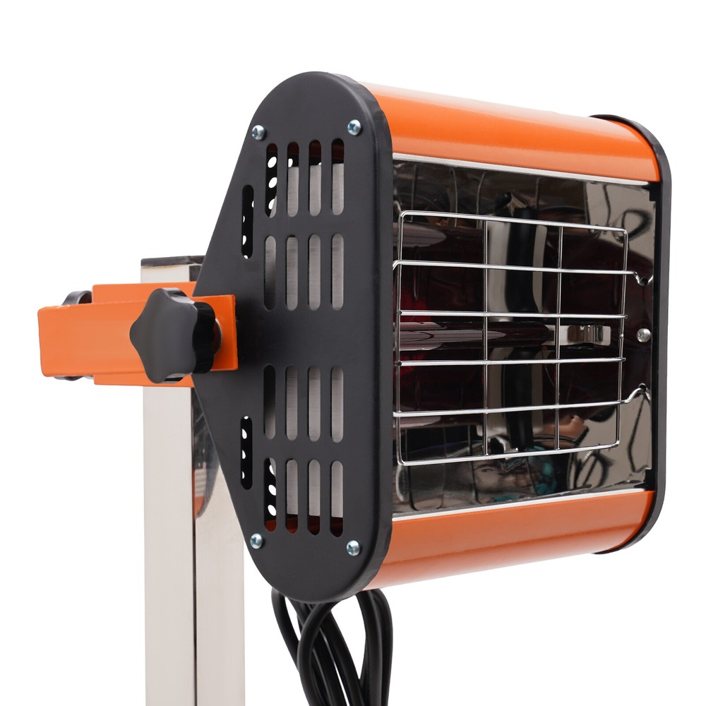 800W Infrared Paint Curing Lamp with Adjustable Height & Timer