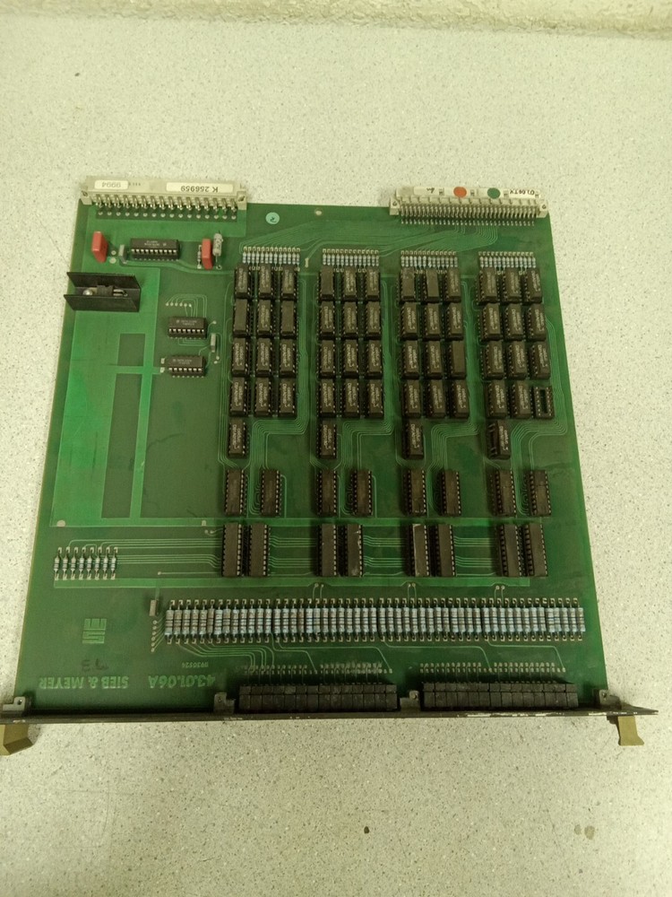 SIEB&MEYER 43.01.06A Circuit Board CSS90 Spindle Output