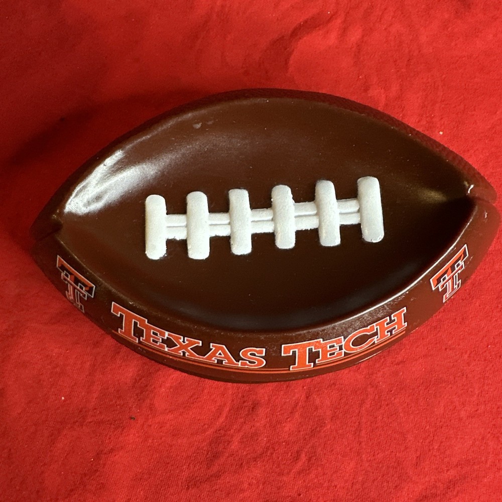 Texas Tech Bathroom Set Toothbrush & Soap Holders