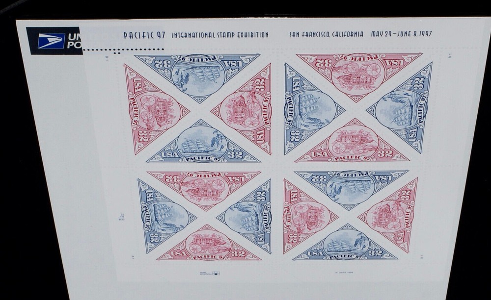 .32c Stamp Sheet "Pacific 97" United States postage mint