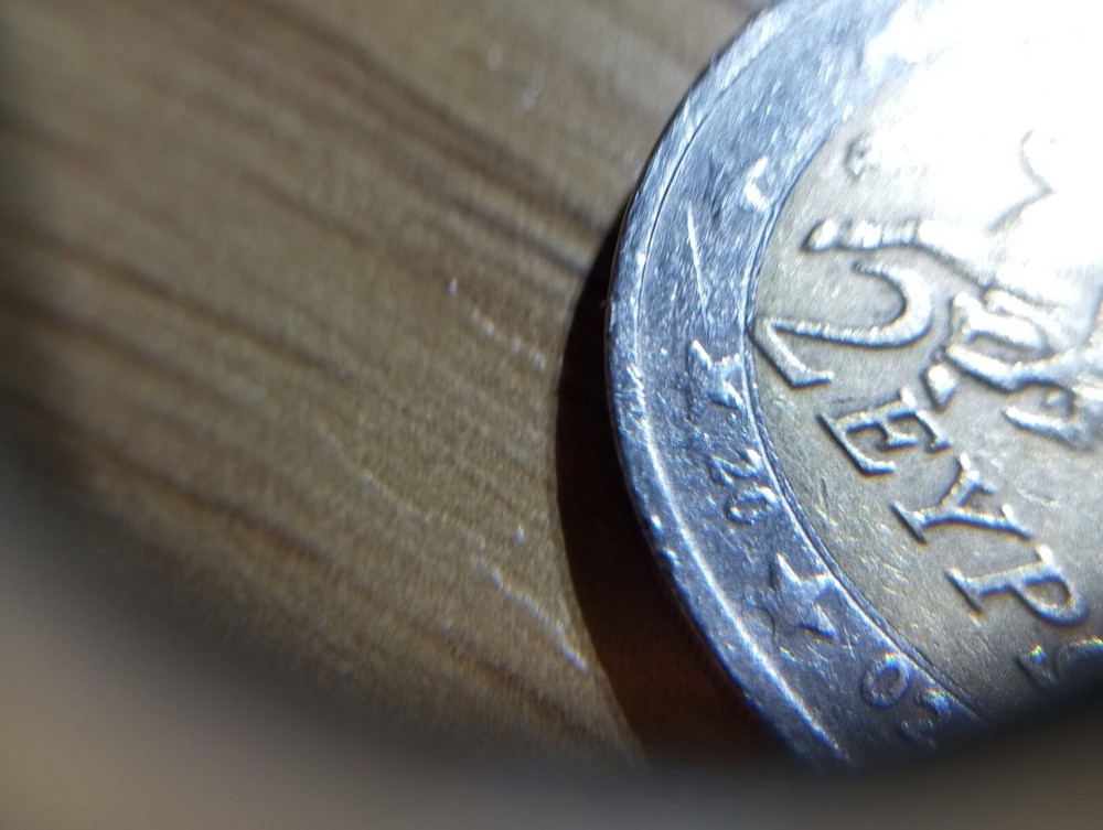 2 euro coin error