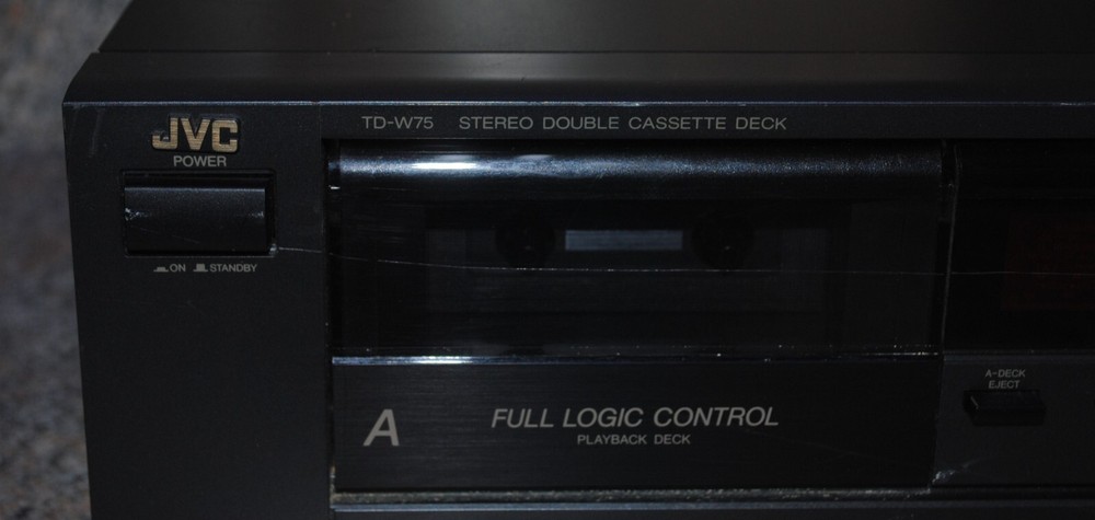 JVC TD-W75 Stereo Double Cassette Deck