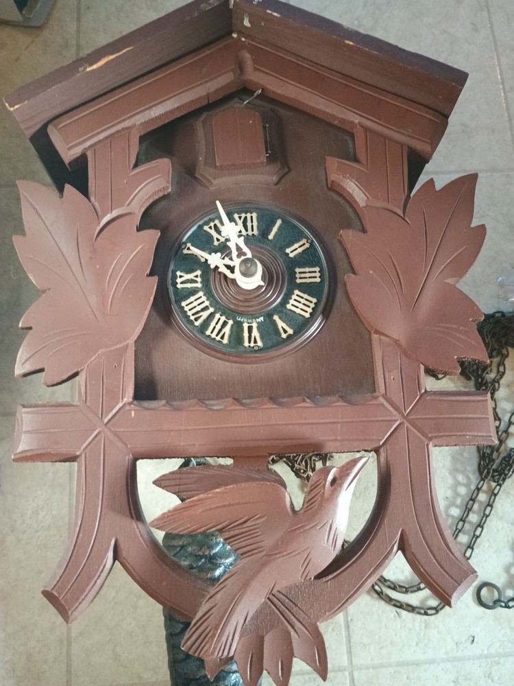 Older Vintage Black Forest Cuckoo Clock not Tested