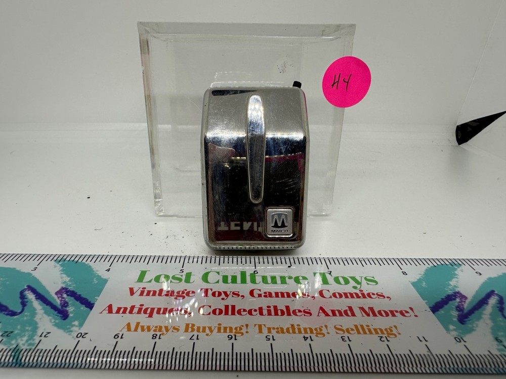 Vintage 1950s Maico Hearing Aid Model Hampton CC Silver Device Only LotH4