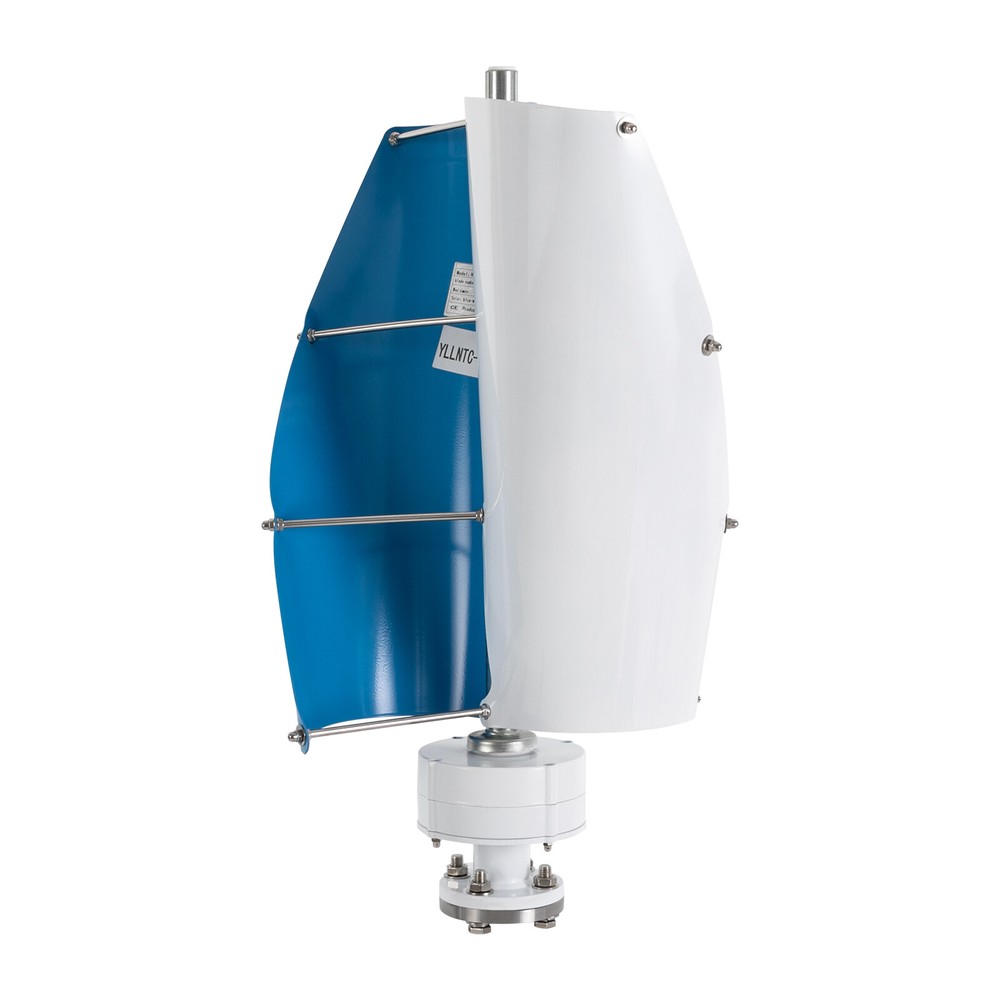 100W Vertical Axis Wind Turbine Generator 12V with Controller Home Windmill Kit