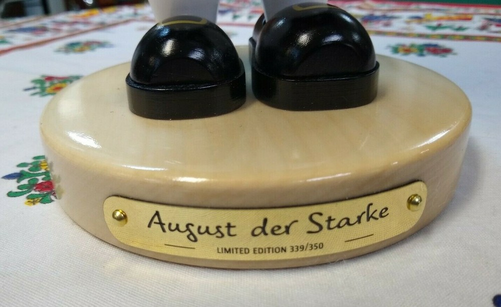 New In Box - Steinbach August the Strong - Limited Edition Nutcracker - SIGNED