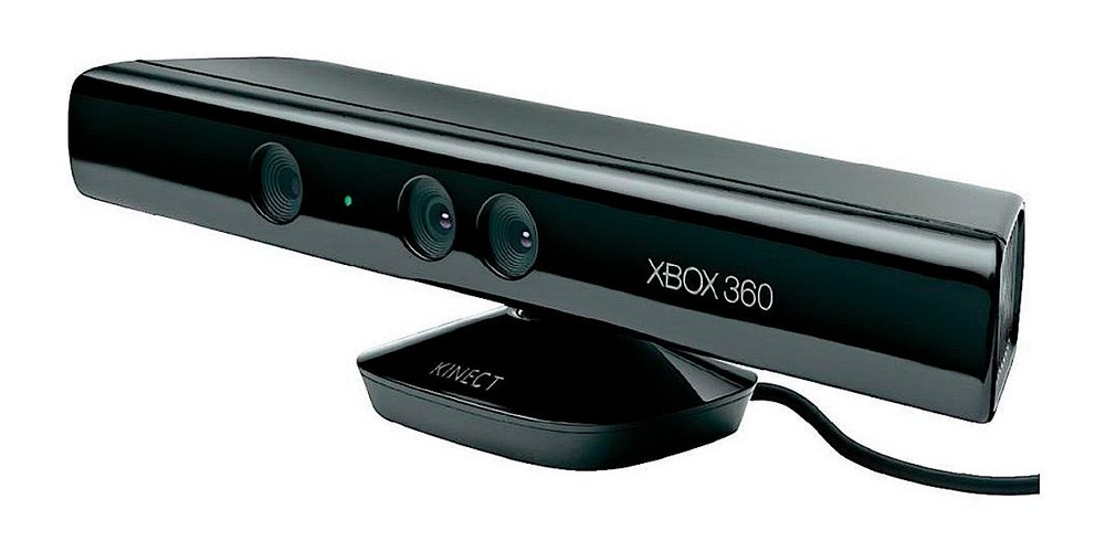 Authentic Xbox 360 Kinect Sensor Black + Kinect Adventures Game + US Seller