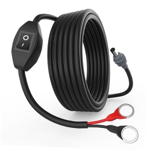 O-Ring to DC Replacement Cable for Starlink Mini | Battery O-ring to DC5521