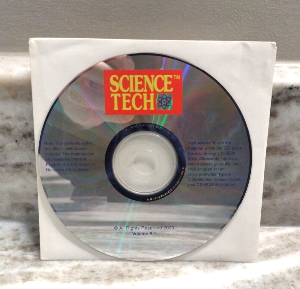 Science Tech Vol. 8.1  2000 CD