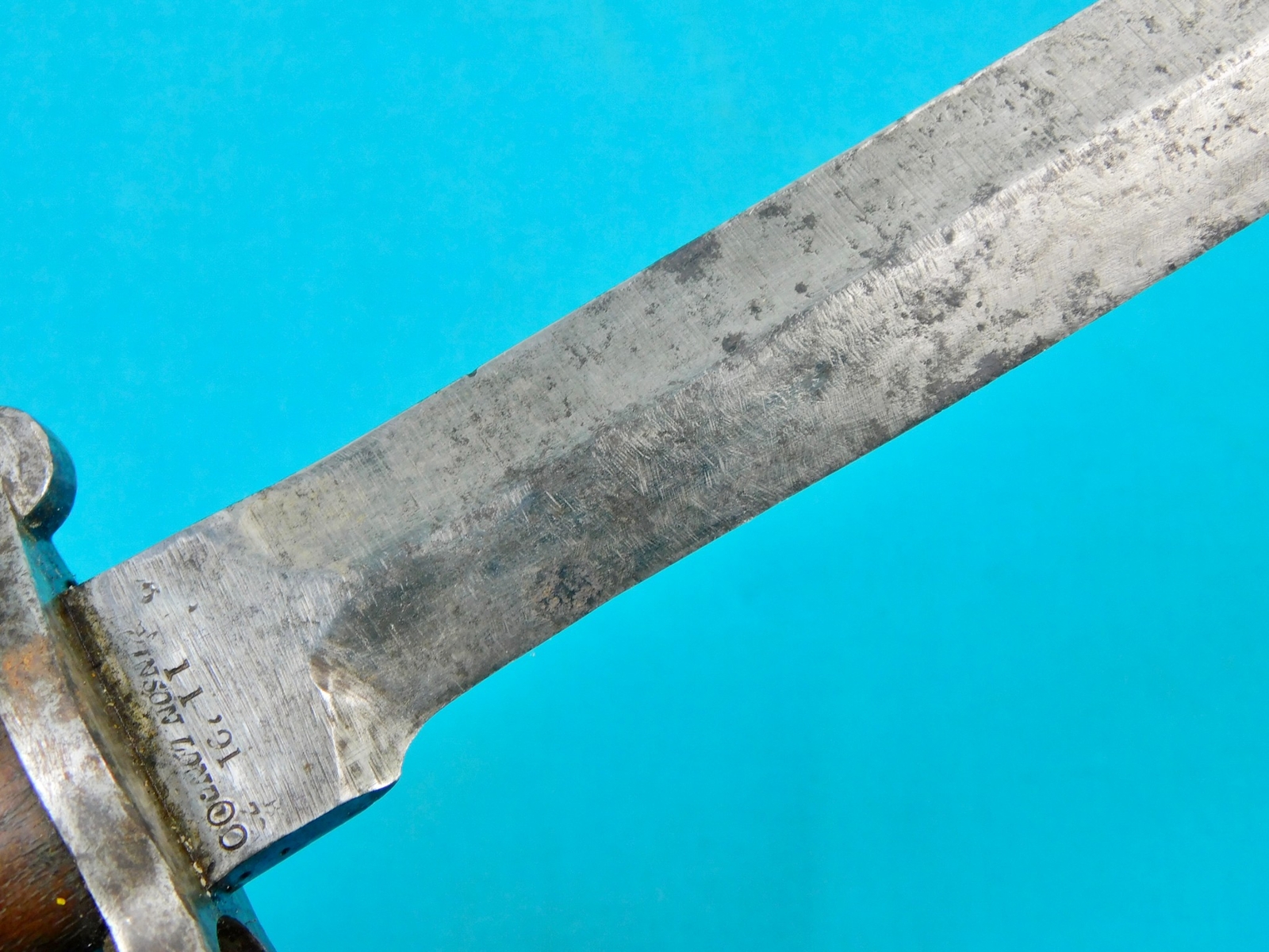 British WW1 WW2 Model 1888 Bayonet Converted to Fighting Knife