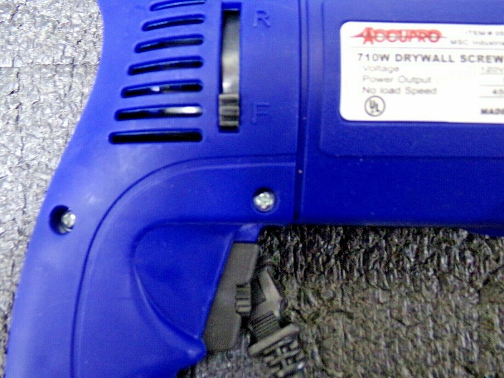 Accupro Drywall Screwdriver Electric Drill 710W