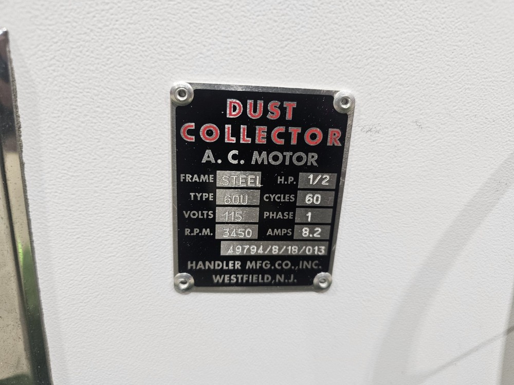 Handler Dust Collector Extraction Motor Unit