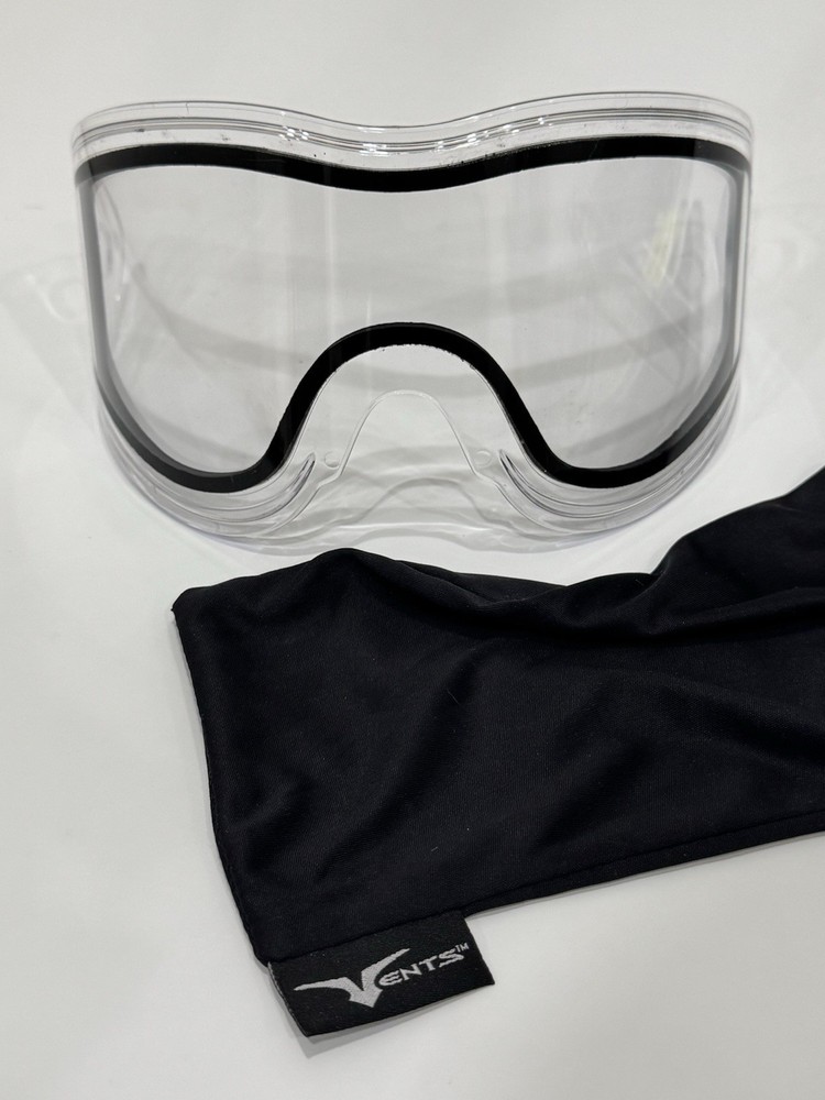 2 Empire E-Vents / E Flex Clear Lenses - Paintball Masks