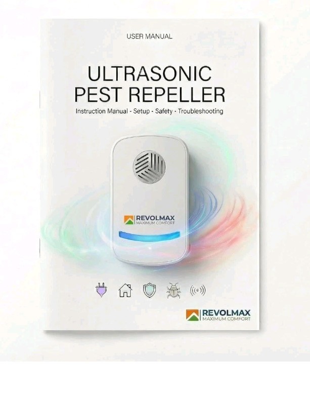 T-3, Ultrasonic Pest Control Repeller - (4Pack)