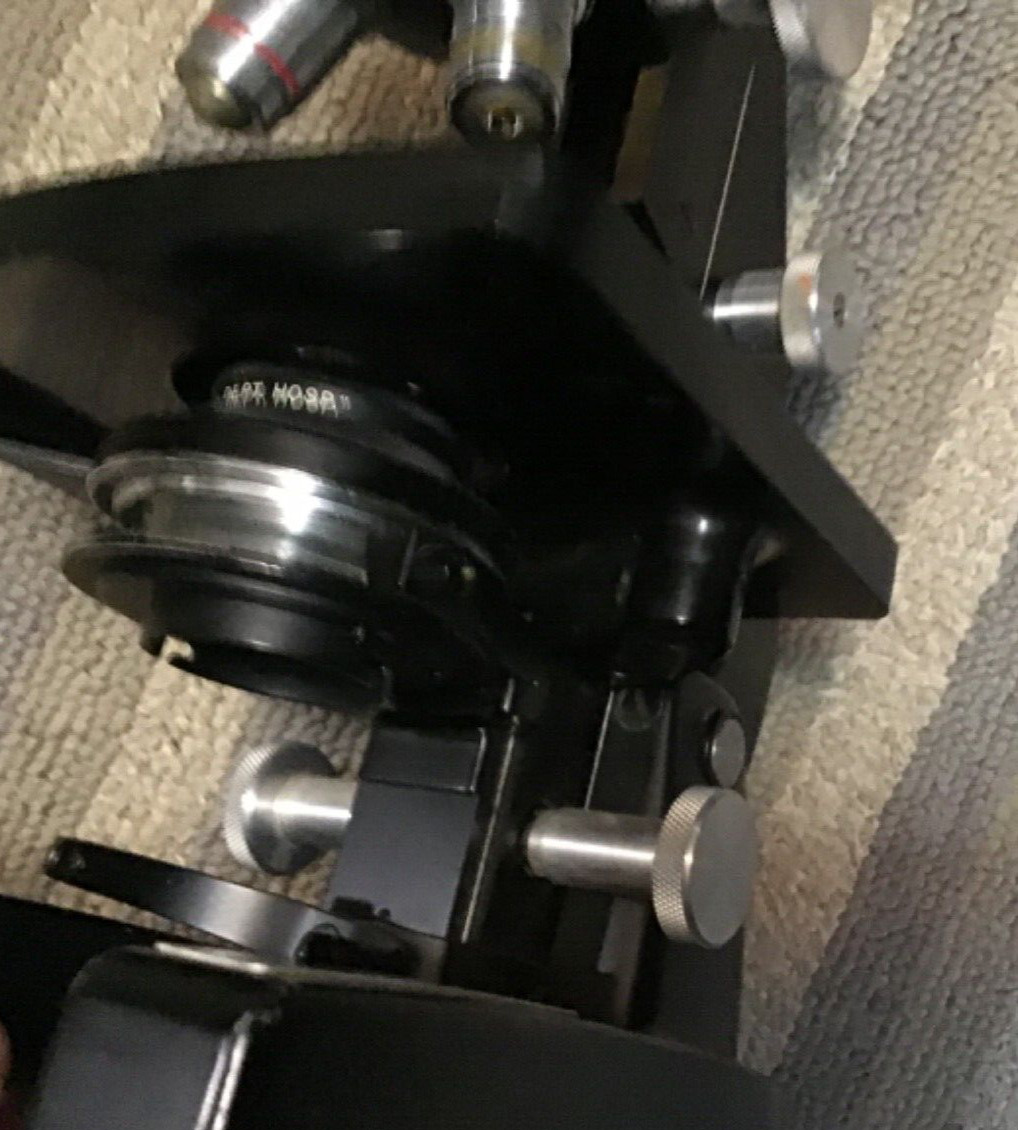 Old AO Spenser Microscope~Queens Hospital Center New York,NY~Rare Science Device