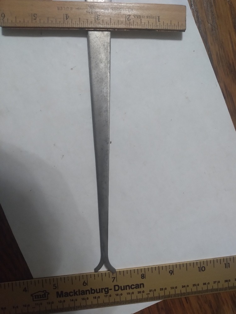 VINTAGE MOORE & WRIGHT 12" INSIDE CALIPERS DIVIDERS STEEL MEASURING TOOLS