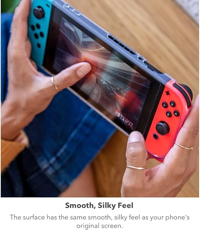 ZAGG INVISIBLE SHIELD ADVANCED STRENGHT MAX PRO NINTENDO SWITCH SCREEN PROTECTOR