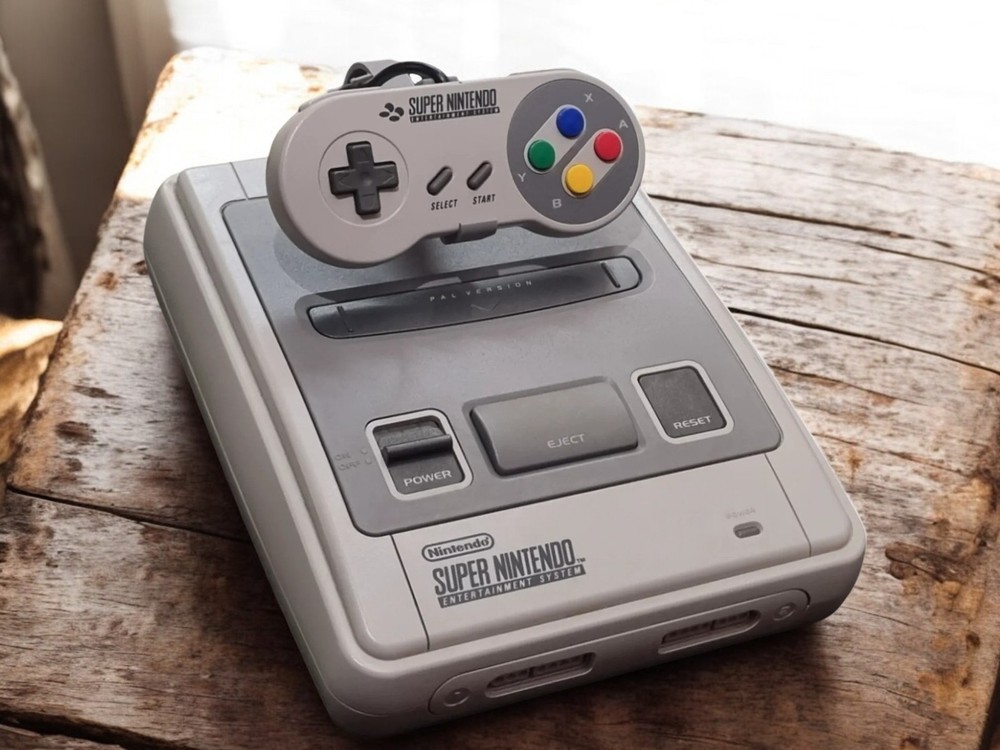 SNES - Console & Controller Stand