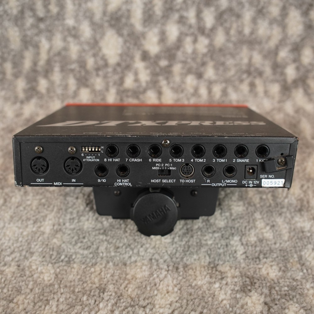 YAMAHA DTXPRESS Drum Trigger Module Electronic Drums w/ Mount & Power Supply