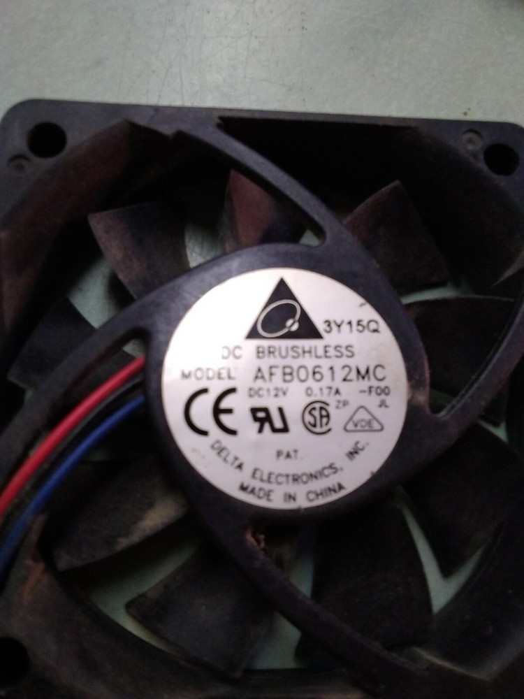 Delta AFB0612MC Case Fan 3 pin 12V DC .17A