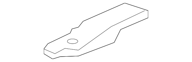 Genuine GM Radiator Lower Bracket 23120324