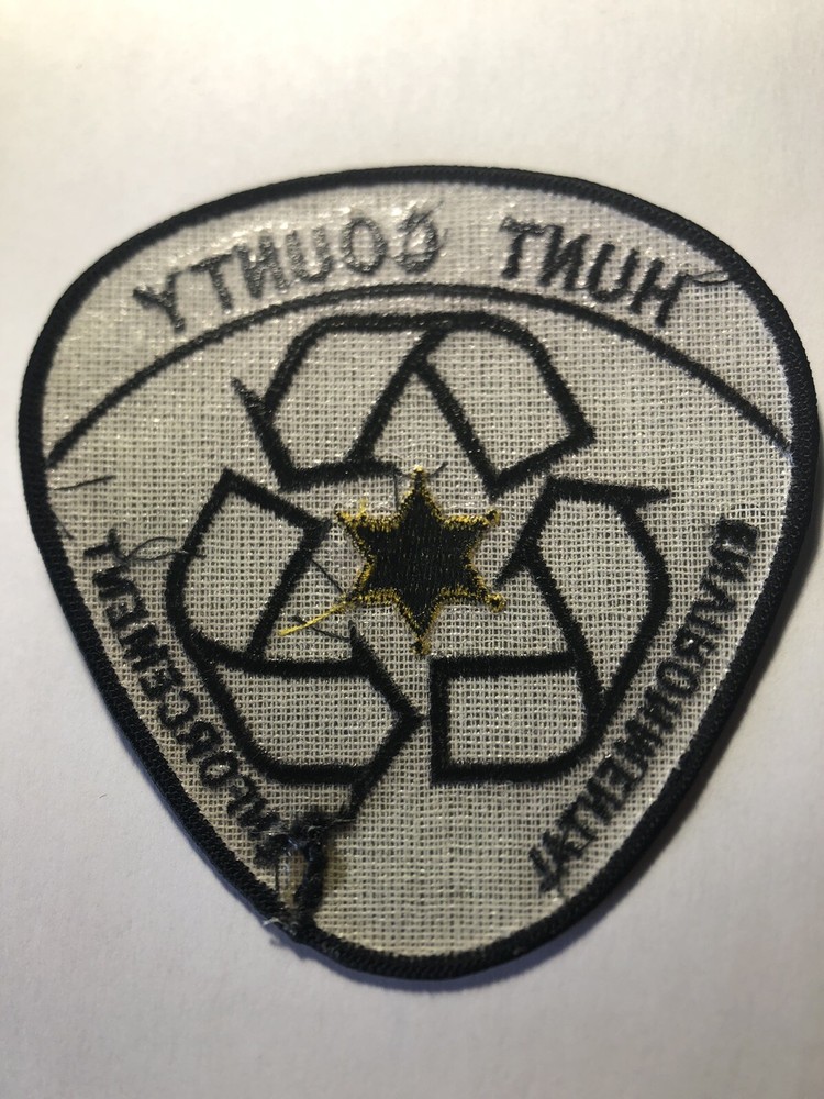 Hunt County Texas Environmental Enforcement Patch