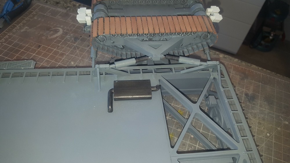 3d printed NASA Crawler Transporter 1:48