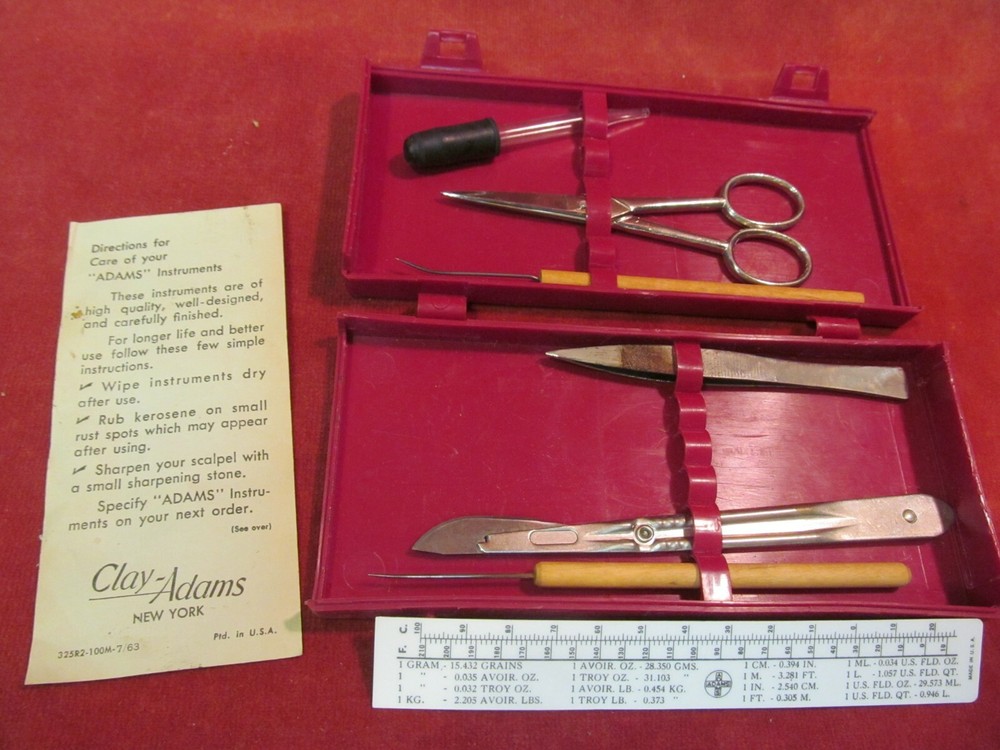 CLAY ADAMS DISSECTING KIT