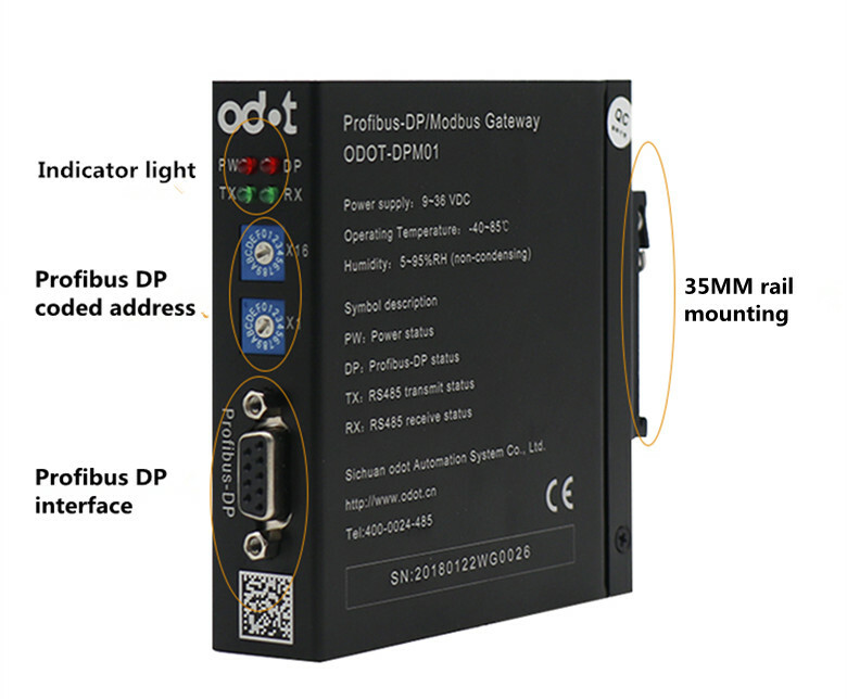 Profibus with programming connector RS485 interface compatible with Siemens DP