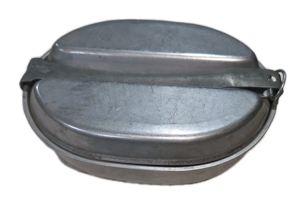 WW2 US M1942 Mess Kit Made By Massillon Al Co 1945 Dated Original