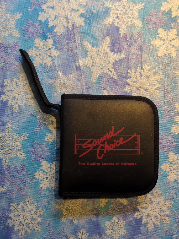 Sound Choice Soft-sided Zipper CD Case - Empty 12 slots